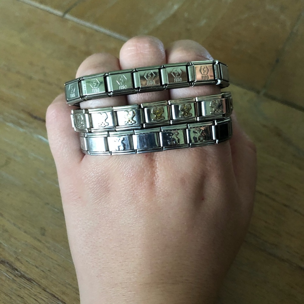 Stainless steel elastic bracelets for kids